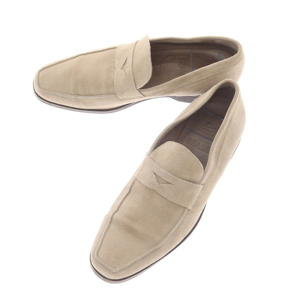 [Used] Paraboot BEAMS F special order suede coin loafers beige [7] [Condition rank C] [Men&