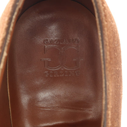 [Used] GAZIANO &amp;amp; GIRLING CARNEGIE Suede Single Monk Dress Shoes Brown [7 1/2 E] [Condition Rank C] [Men&