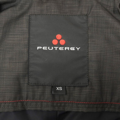 【中古】ピューテリー PEUTEREY ポリエステル ダウンコート ダークグレーxネイビー×カーキ【 XS 】【 状態ランクB 】【 メンズ 】