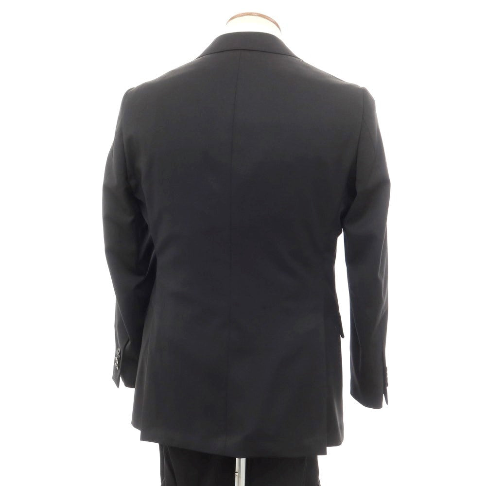 [Used] UNIVERSAL LANGUAGE Wool Three-Piece 3-Button Suit Black [46-6Drop] [Condition Rank B] ​​[Men&