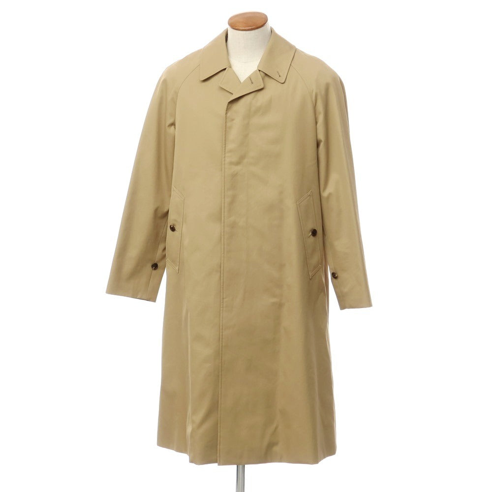 [Used] J.PRESS Cotton Twill Lined Balmac Coat Beige [M] [Condition Rank A] [Men&