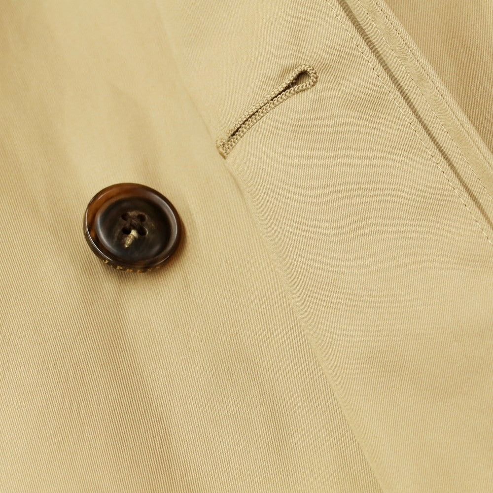 [Used] J.PRESS Cotton Twill Lined Balmac Coat Beige [M] [Condition Rank A] [Men&