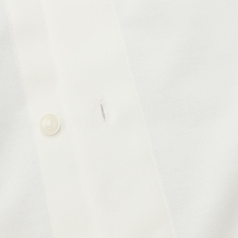 [Used] ONLY Polyester Cotton Horizontal Collar Dress Shirt White [40/R] [Condition Rank B] [Men&