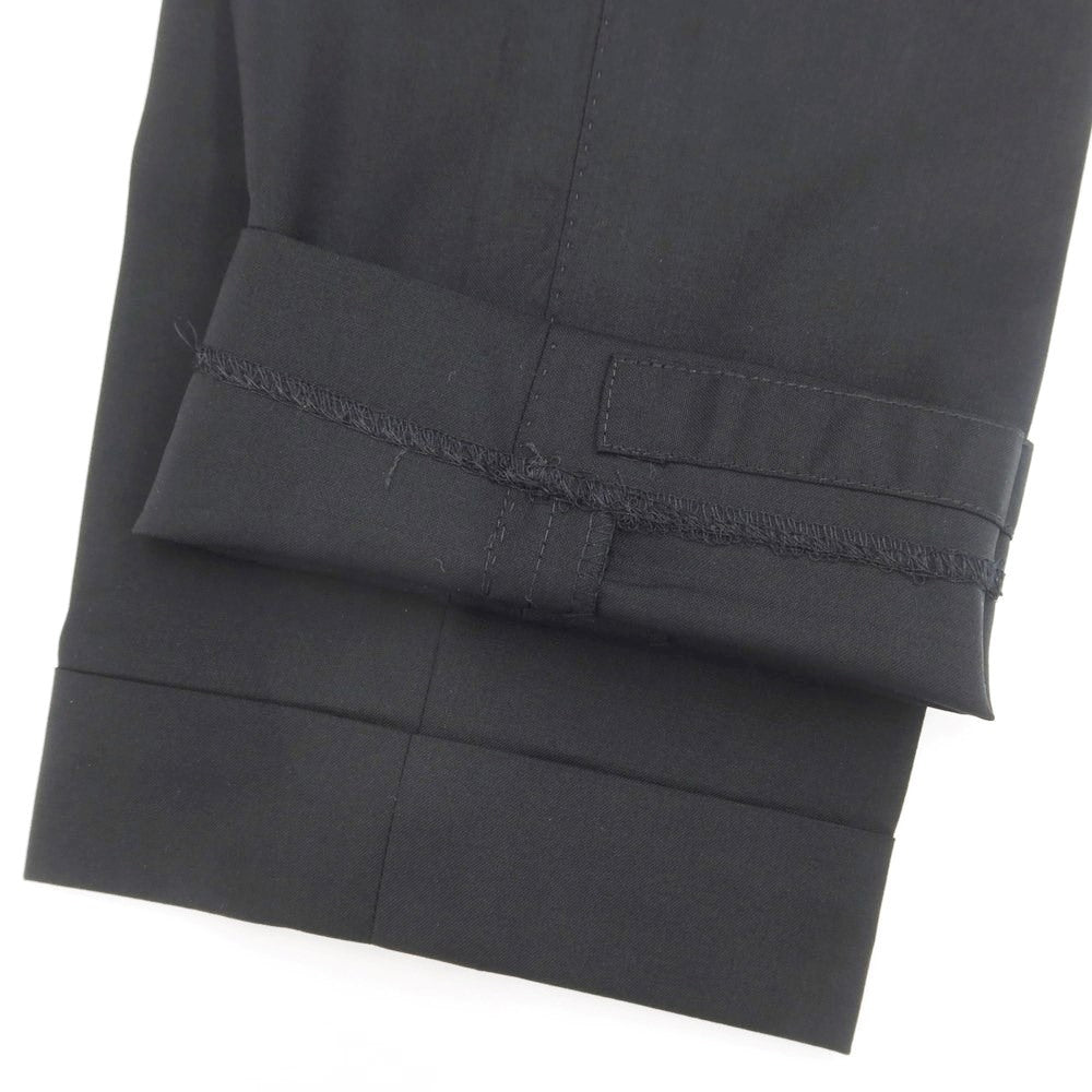 [Used] UNIVERSAL LANGUAGE Wool Dress Slacks Pants Black [L (82cm)] [Condition Rank C] [Men&