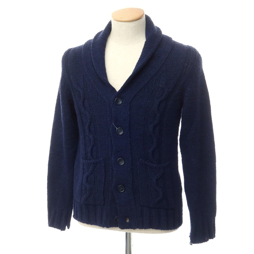 [Used] Settefili Cashmere Cotton Cashmere Cardigan
 Navy [Size 46/XS] [NVY] [S/S] [Condition Rank B] [Men&