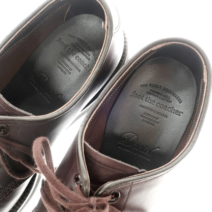 [Used] Foot the Coacher Daniel Plain Toe Shoes Dark Brown [7] [Condition Rank A] [Men&