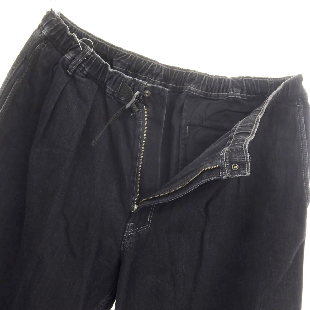 [Used] BEAMS 2024 Spring/Summer Easy Wide Denim Pants Black [L] [Condition Rank B] [Men&