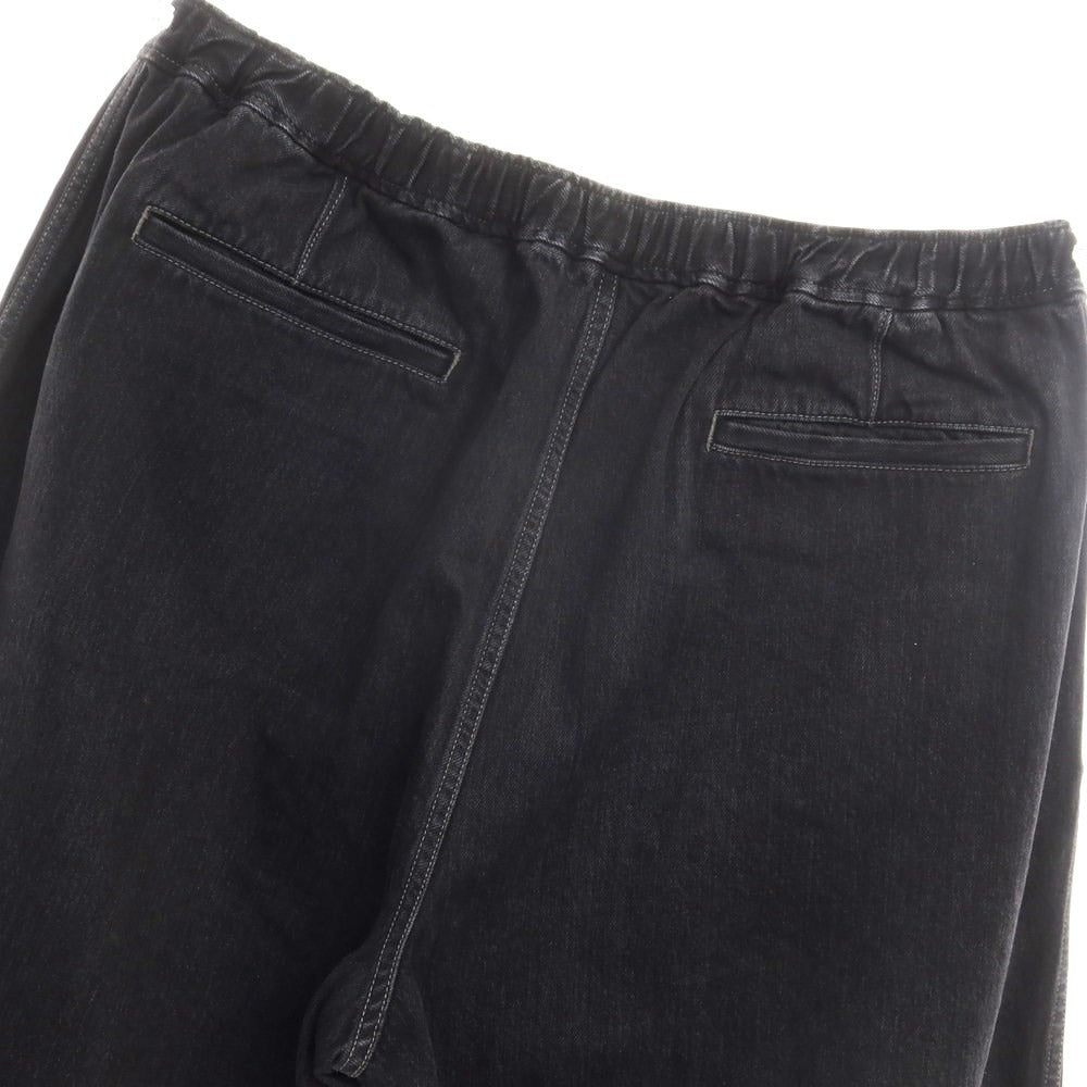 [Used] BEAMS 2024 Spring/Summer Easy Wide Denim Pants Black [L] [Condition Rank B] [Men&