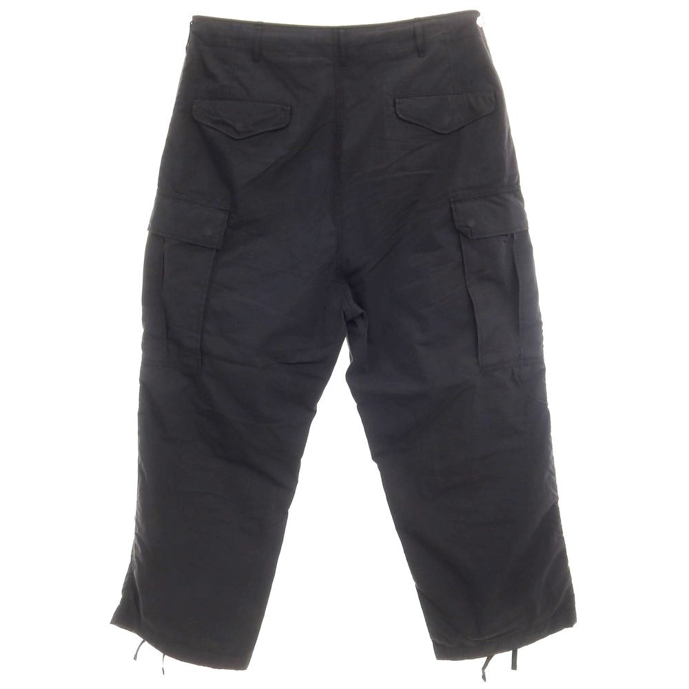 [Used] BEAMS 2024 Spring/Summer Cotton Nylon Cargo Pants Black [L] [Condition Rank B] [Men&