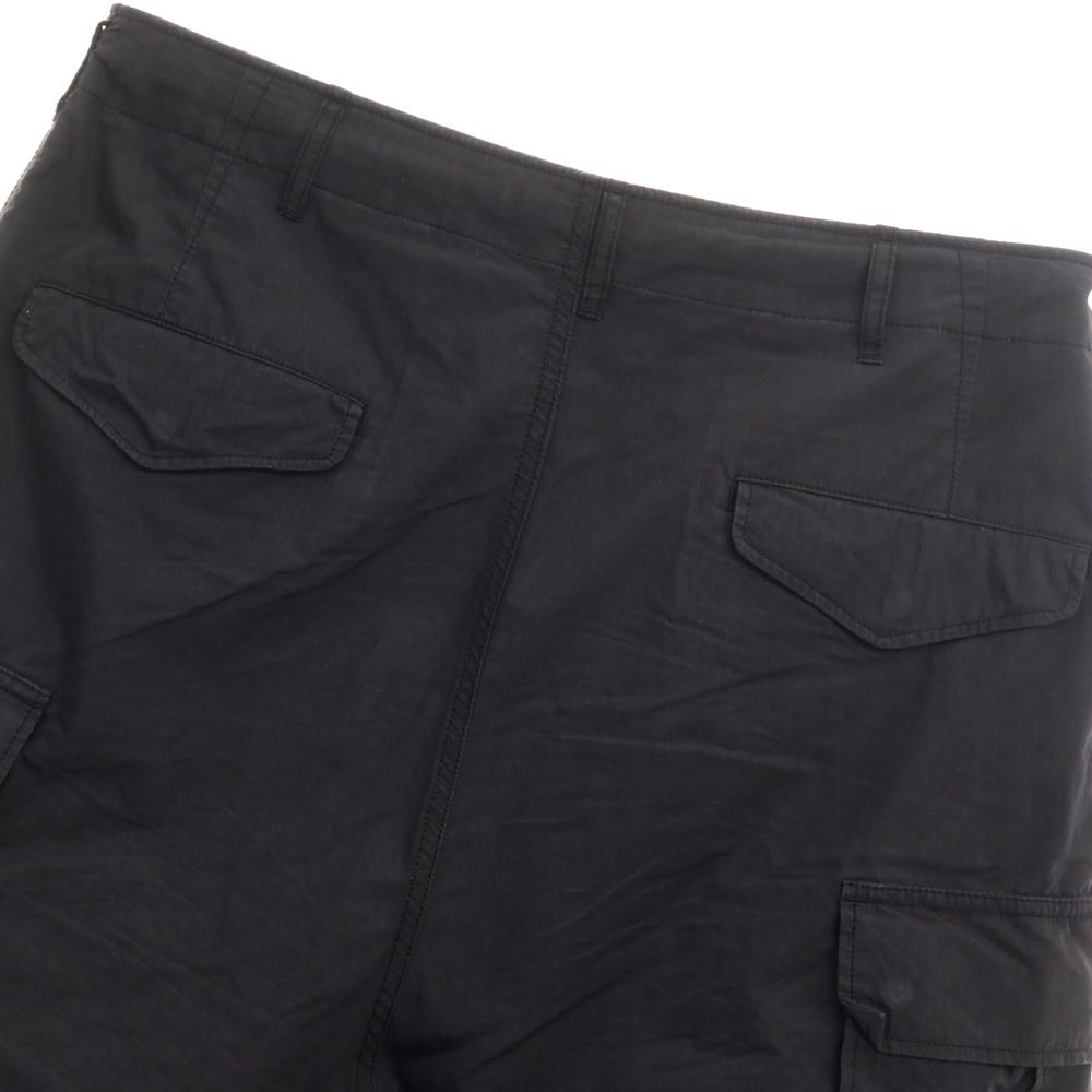 [Used] BEAMS 2024 Spring/Summer Cotton Nylon Cargo Pants Black [L] [Condition Rank B] [Men&