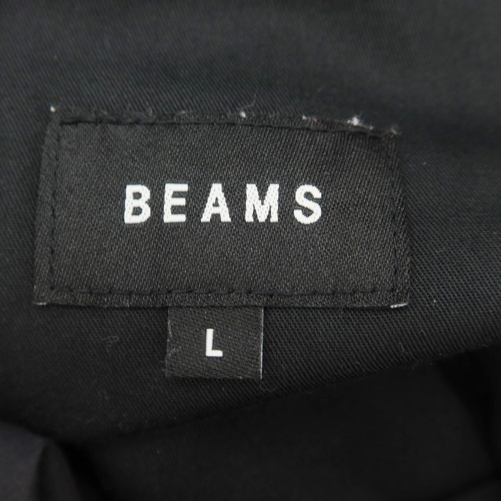 [Used] BEAMS 2024 Spring/Summer Cotton Nylon Cargo Pants Black [L] [Condition Rank B] [Men&