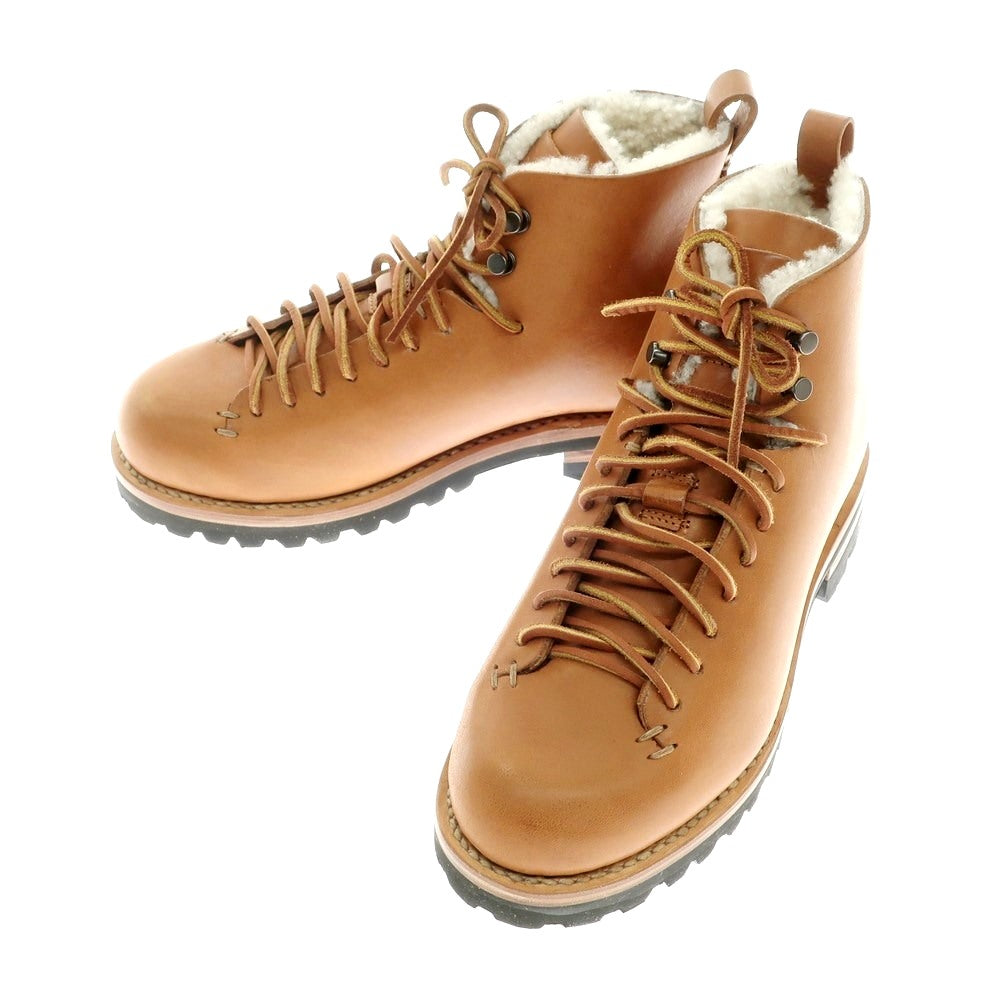 [Used] [Unused] FEIT Mountain boots with inner boa leather, light brown [41] [Condition rank S] [Men&