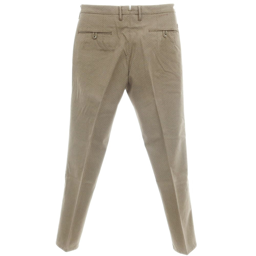 [Used] INCOTEX Cotton Wool Casual Slacks Pants Ash Brown x White [32] [Condition Rank B] [Men&