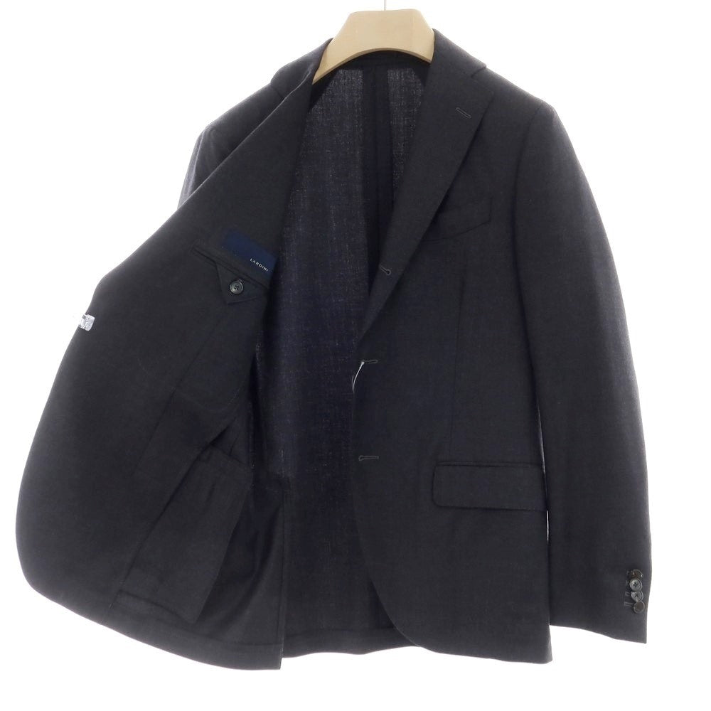 【中古】ラルディーニ LARDINI ストレッチ ウール 3つボタンスーツ チャコール【サイズ46】【GRY】【A/W】【状態ランクA】【メンズ】