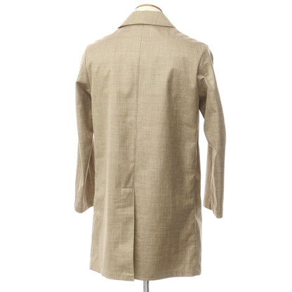 [Used] Mackintosh wool silk linen herringbone trench coat, light brown [38] [Condition Rank A] [Men&