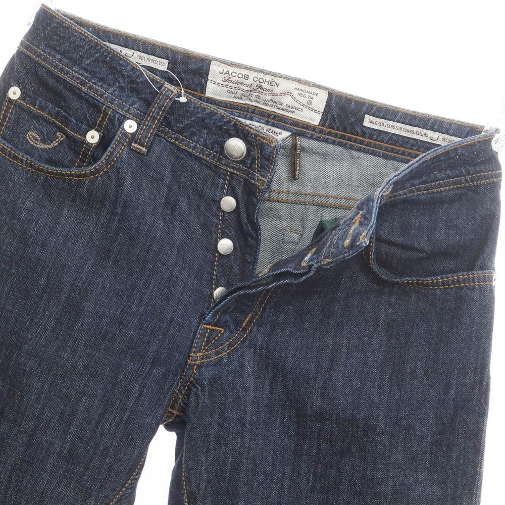 [Used] JACOB COHEN PW688 Denim pants, jeans, navy [32] [Condition rank B] [Men&