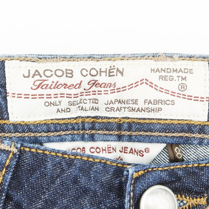 [Used] JACOB COHEN PW688 Denim pants, jeans, navy [32] [Condition rank B] [Men&