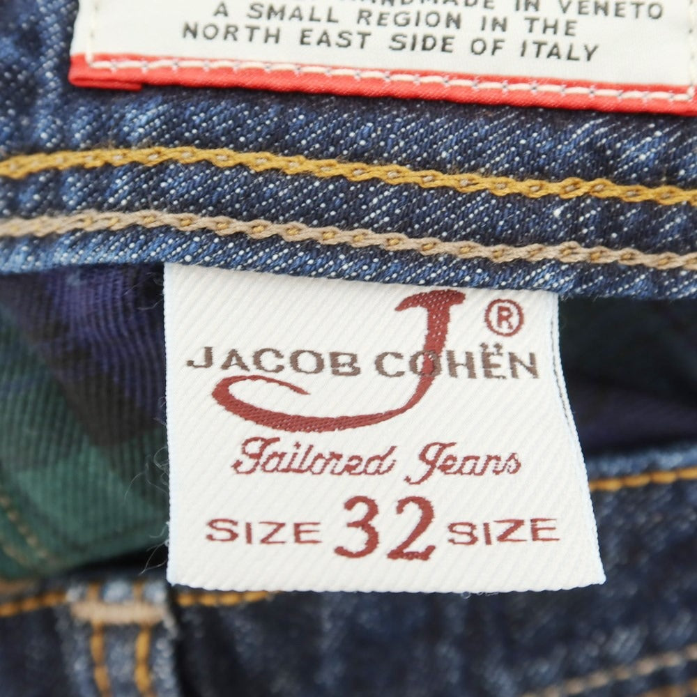 [Used] JACOB COHEN PW688 Denim pants, jeans, navy [32] [Condition rank B] [Men&