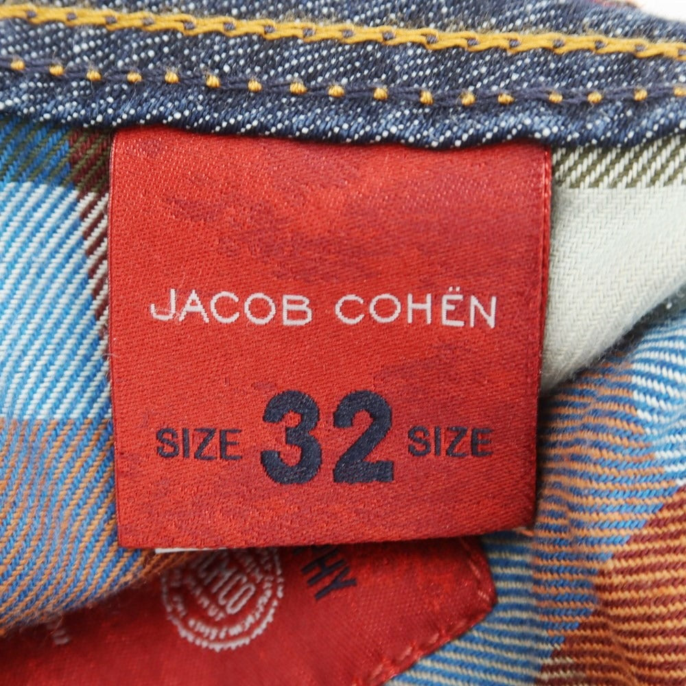 【中古】ヤコブコーエン JACOB COHEN J688 デニムパンツ ジーンズ ネイビー【 32 】【 状態ランクA 】【 メンズ 】