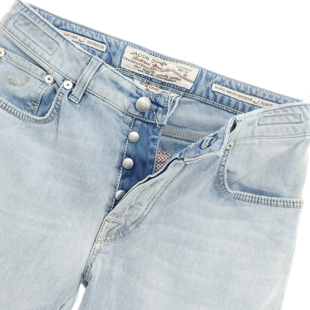 [Used] JACOB COHEN PW688 Stretch Denim Pants Jeans Light Blue [32] [Condition Rank D] [Men&