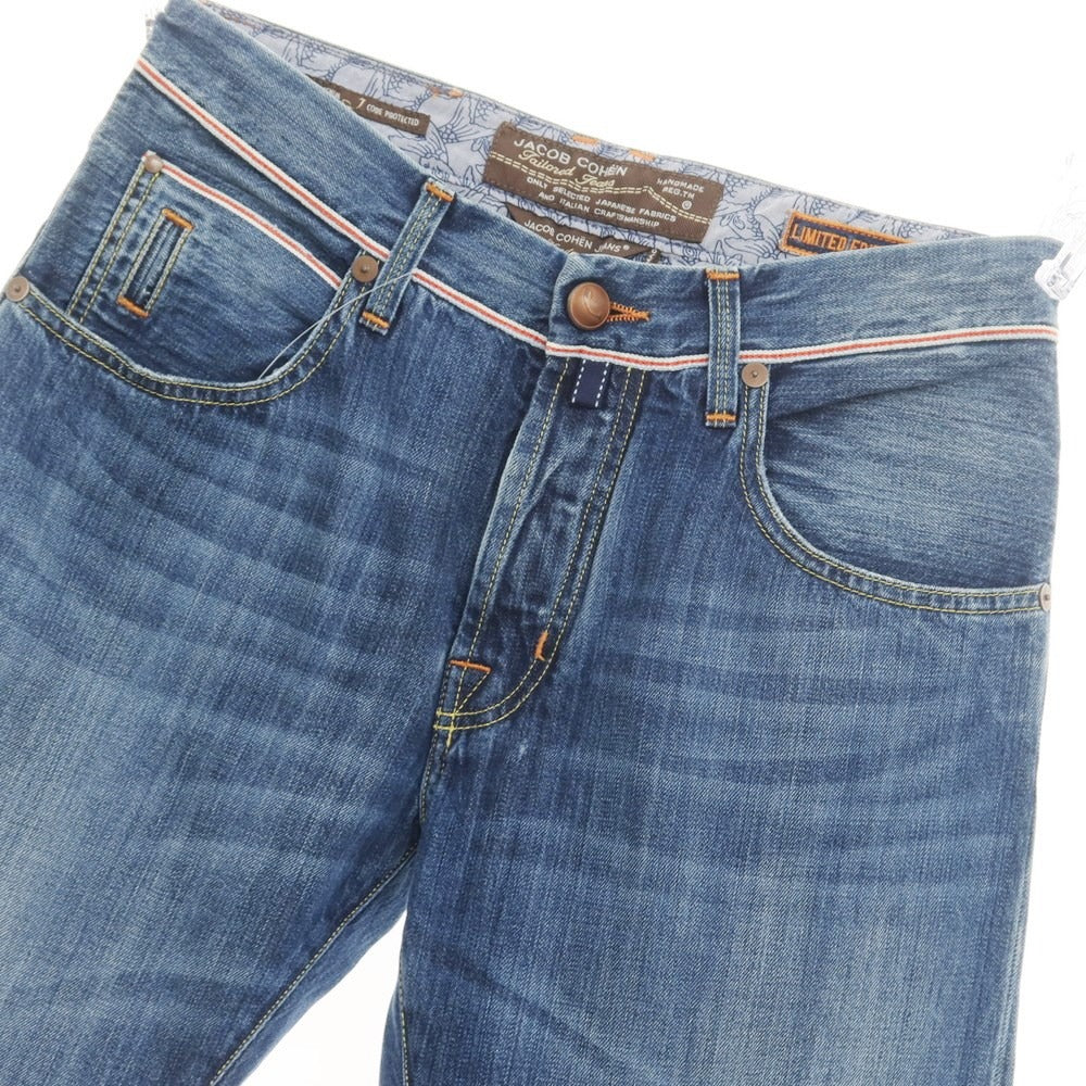 [Used] JACOB COHEN J688 LIMITED EDITION Denim pants, jeans, navy blue [32] [Condition rank B] [Men&