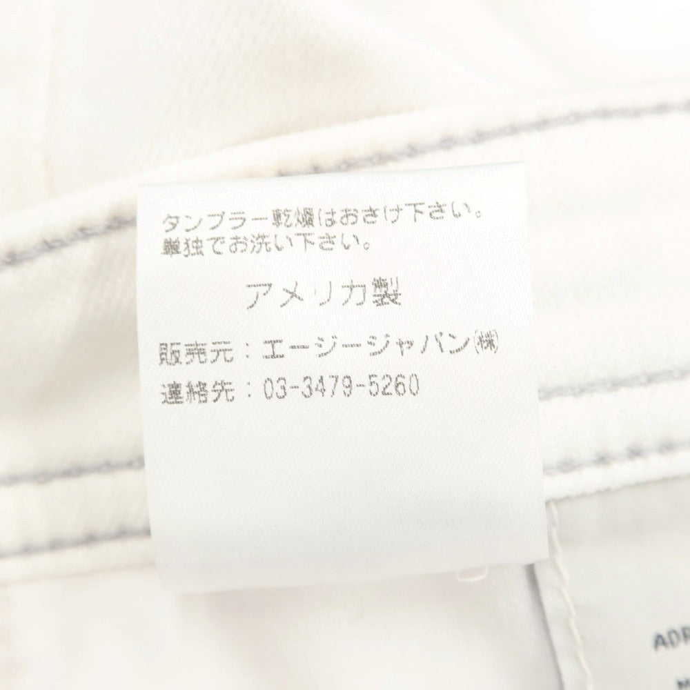 [Used] AG Adriano Goldschmied Stretch Denim Jeans White [30] [Condition Rank A] [Men&