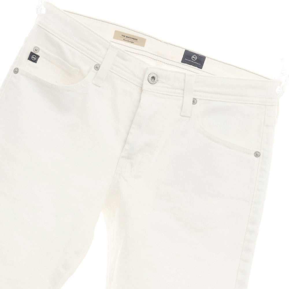 [Used] AG Adriano Goldschmied Stretch Denim Jeans White [30] [Condition Rank A] [Men&