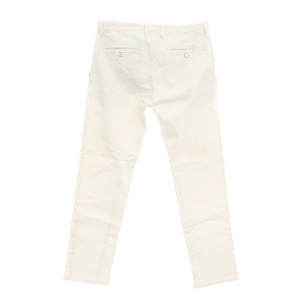 [Used] SIVIGLIA Stretch Cotton Casual Slacks Pants Ivory [32] [Condition Rank B] [Men&