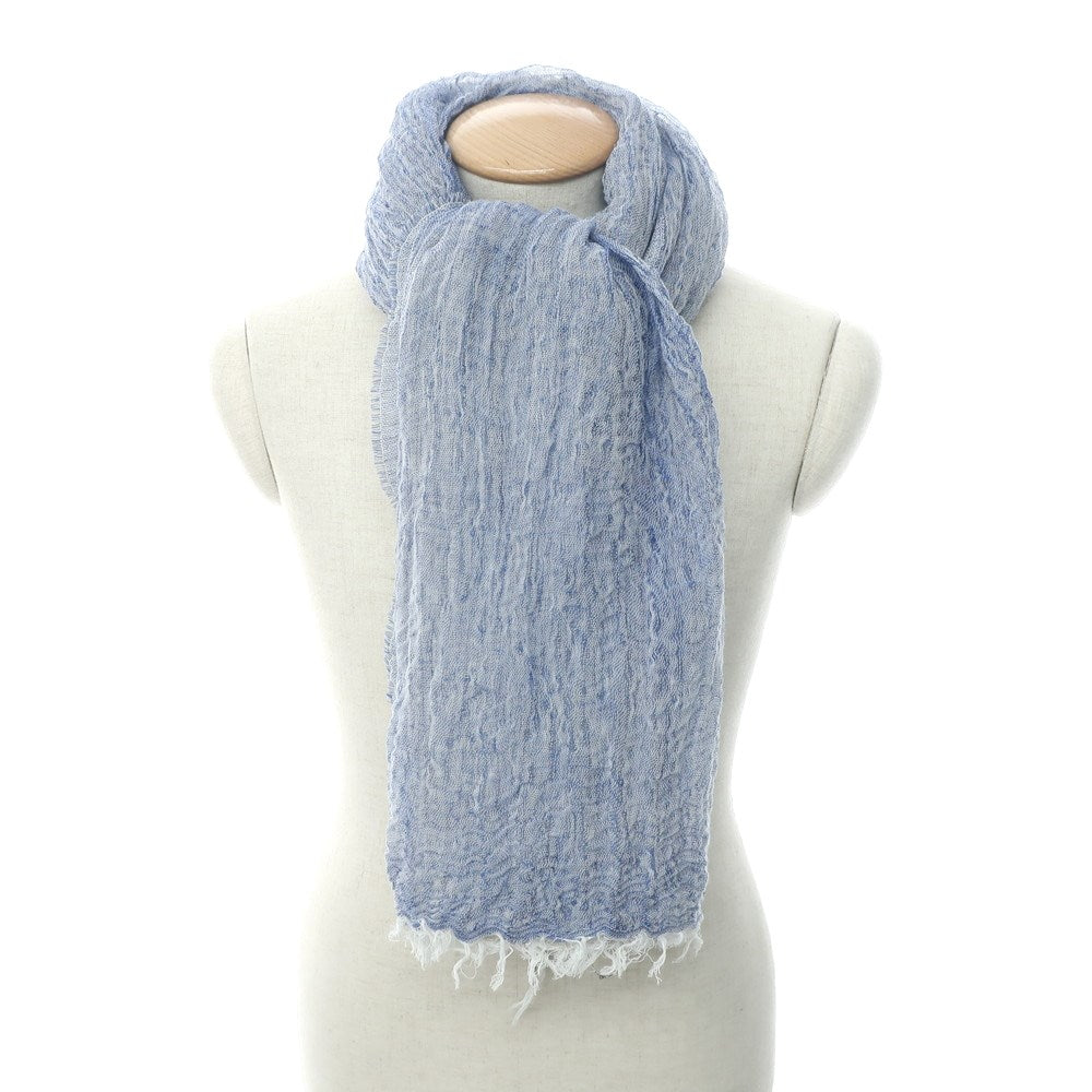 [Used] Altea Linen Cotton Stole Blue [Condition Rank A] [Unisex]
 [APD]