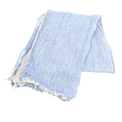 [Used] Altea Linen Cotton Stole Blue [Condition Rank A] [Unisex]
 [APD]