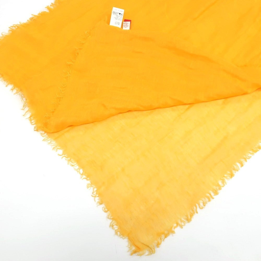 [Used] Altea Linen Rayon Cotton Stole Orange [Condition Rank A] [Men&