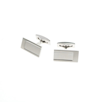 [Used] S.T. Dupont Cufflinks, Silver [Condition Rank A] [Men&