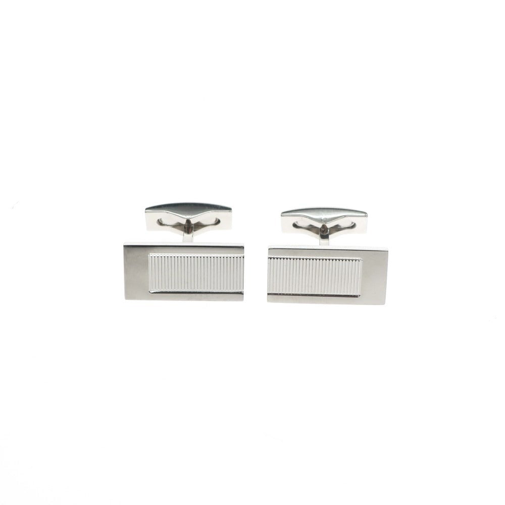 [Used] S.T. Dupont Cufflinks, Silver [Condition Rank A] [Men&