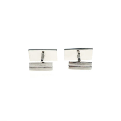 [Used] S.T. Dupont Cufflinks, Silver [Condition Rank A] [Men&