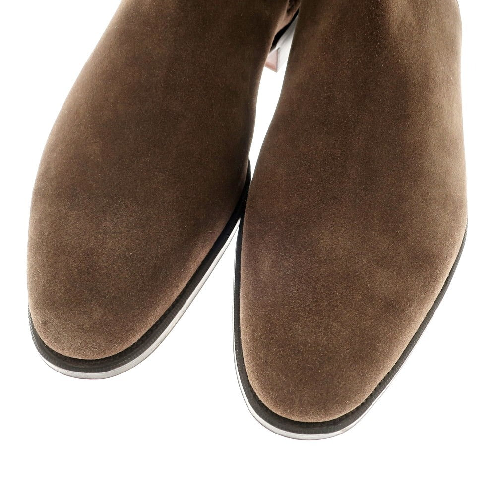 [Used] [Unused] Edward Green Camden suede side gore boots, brown [8 E] [Condition rank S] [Men&