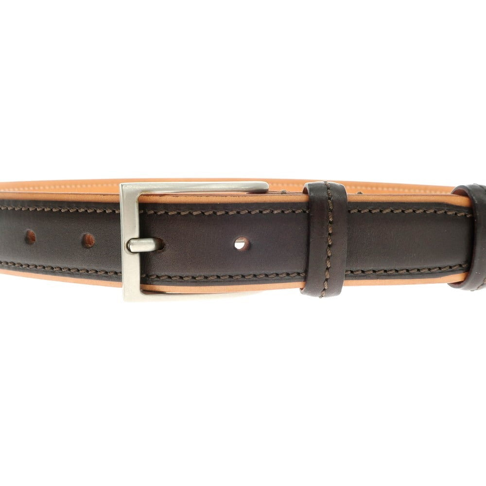 [Used] Felisi 87/01 Leather Belt Dark Brown x Light Brown [44-80] [Condition Rank A] [Men&