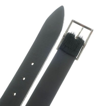 [Used] ORCIANI Harako Leather Belt Black [85] [Condition Rank A] [Men&