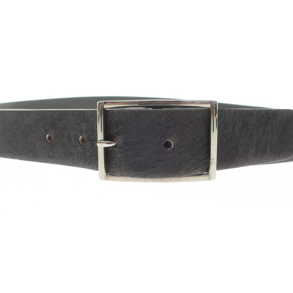 [Used] ORCIANI Harako Leather Belt, Dark Brown [85] [Condition Rank A] [Men&