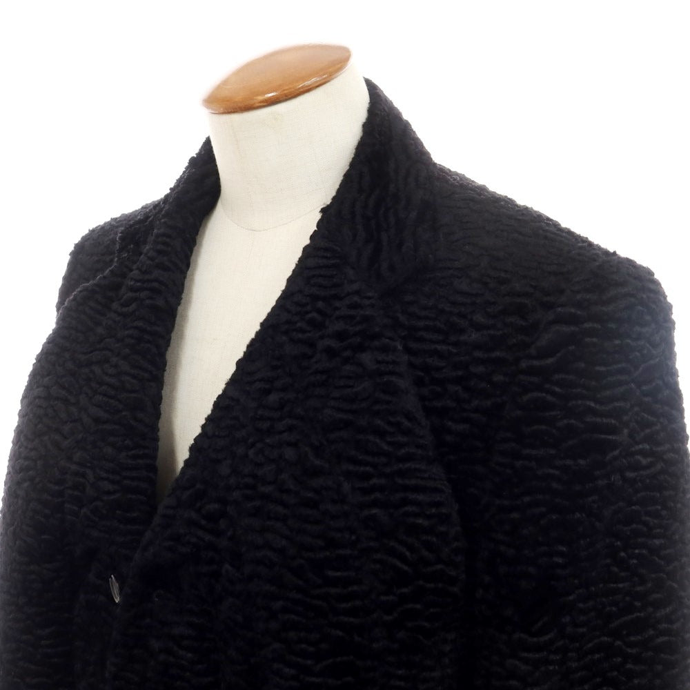 【中古】コムデギャルソンオムプリュス COMME des GARCONS HOMME PLUS 2023年秋冬 ウール系 チェスターフィールドコート ブラック【 M 】【 状態ランクA 】【 メンズ 】 [EPD]
