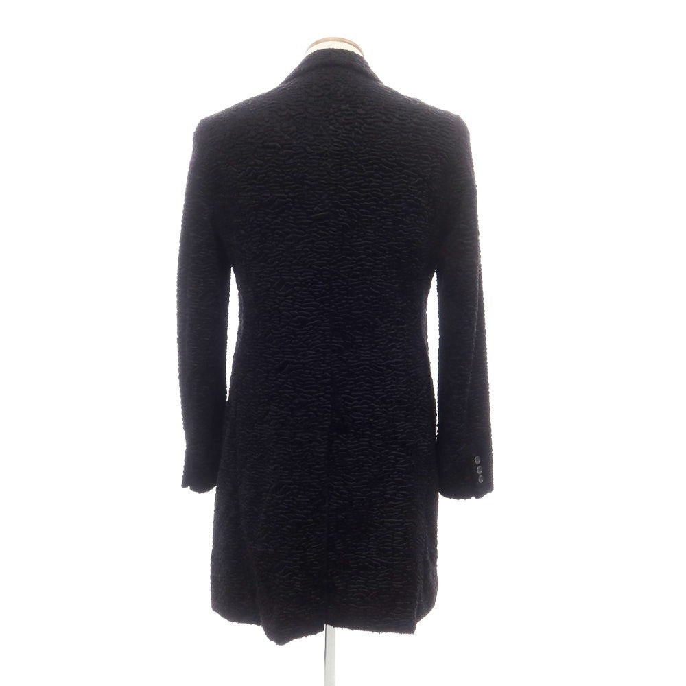 【中古】コムデギャルソンオムプリュス COMME des GARCONS HOMME PLUS 2023年秋冬 ウール系 チェスターフィールドコート ブラック【 M 】【 状態ランクA 】【 メンズ 】 [EPD]