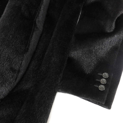 【中古】コムデギャルソンオムプリュス COMME des GARCONS HOMME PLUS 2023年秋冬 アクリル系 チェスターフィールドコート ブラック【 M 】【 状態ランクA 】【 メンズ 】