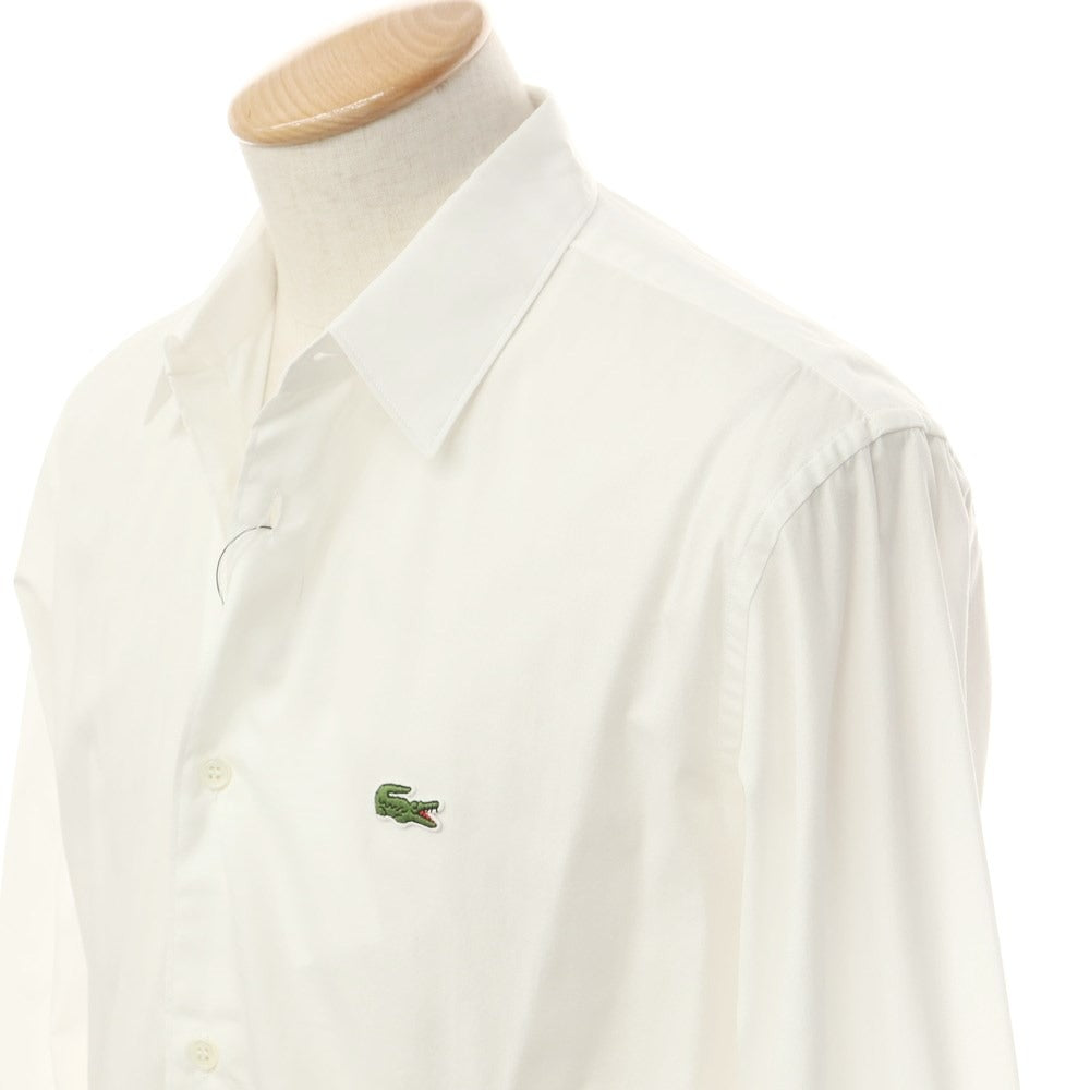 [Used] COMME des GARCONS SHIRT × LACOSTE 2023 Fall/Winter Casual Shirt White [S] [Condition Rank A] [Men&