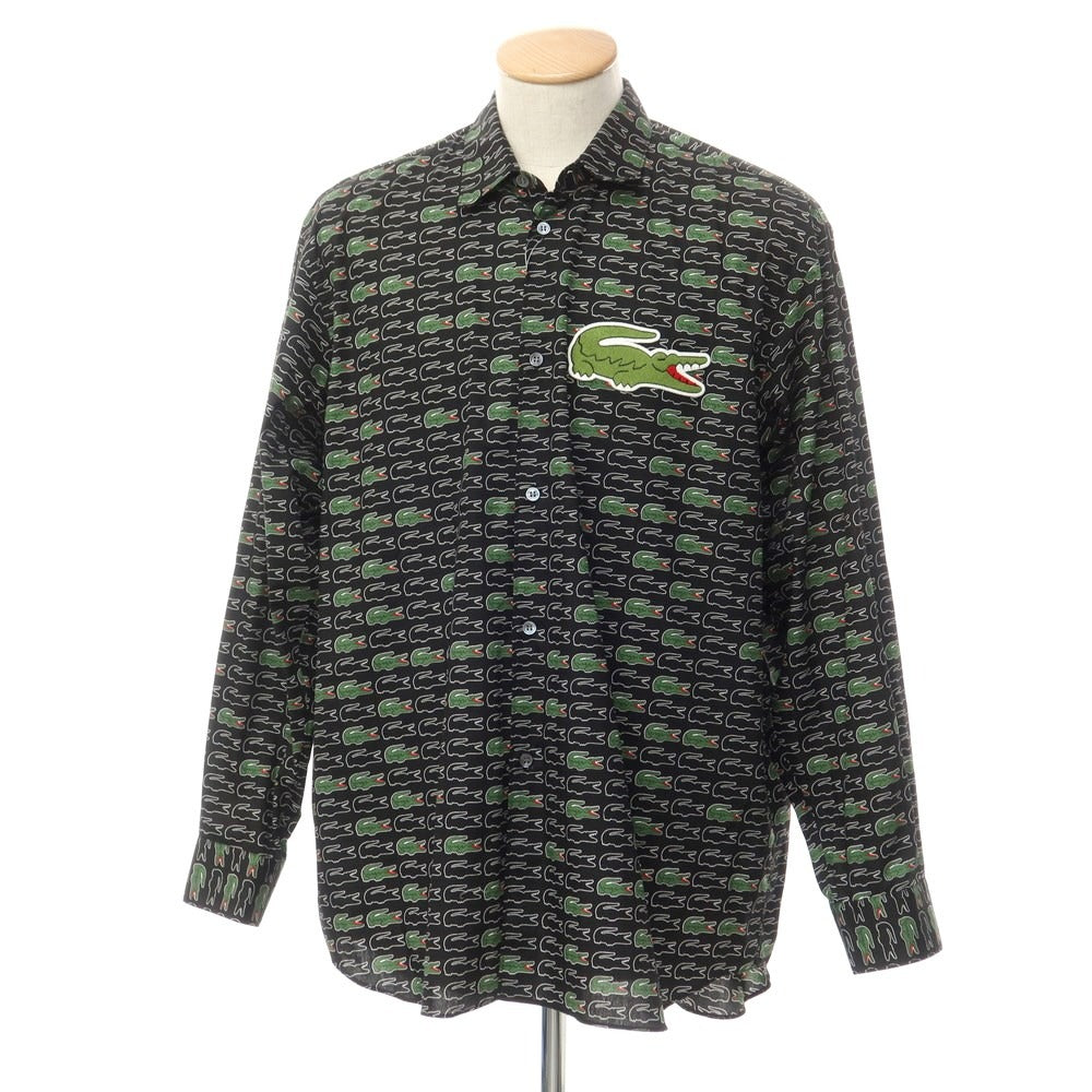 【中古】【未使用】コムデギャルソンシャツ COMME des GARCONS SHIRT × LACOSTE 2023年秋冬 カジュアルシャツ ブラックxグリーン【 S 】【 状態ランクS 】【 メンズ 】
[APD]