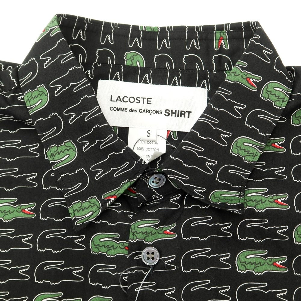 【中古】【未使用】コムデギャルソンシャツ COMME des GARCONS SHIRT × LACOSTE 2023年秋冬 カジュアルシャツ ブラックxグリーン【 S 】【 状態ランクS 】【 メンズ 】
[APD]