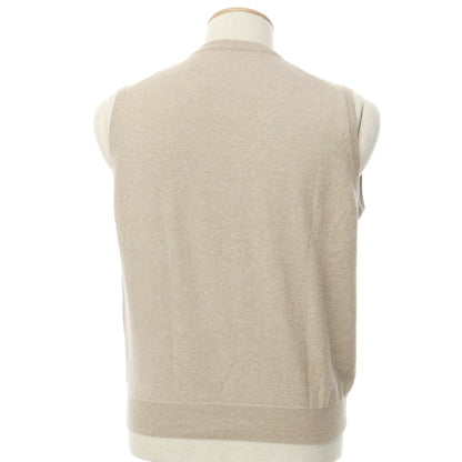 [Used] Altea Cotton Knit Vest Beige [Size S] [BEI] [S/S] [Condition Rank B] [Men&