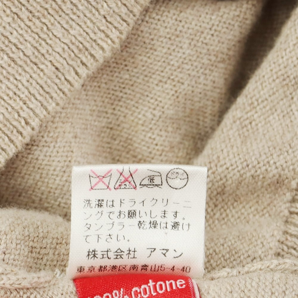 [Used] Altea Cotton Knit Vest Beige [Size S] [BEI] [S/S] [Condition Rank B] [Men&