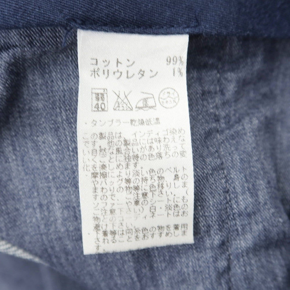 [Used] GERMANO Stretch Denim Slacks Pants Navy [46] [Condition Rank B] [Men&