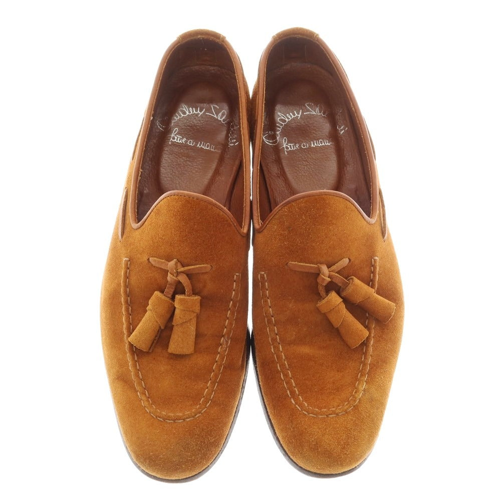 【中古】サントーニ Santoni スエード タッセルローファー ブラウン【 7 F 】【 状態ランクB 】【 メンズ 】
[APD]