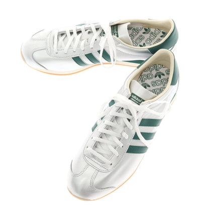 [Used] [Unused] Adidas COUNTRY OG Leather Sneakers Silver x Green [27] [Condition Rank S] [Men&