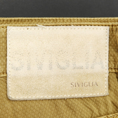 [Used] SIVIGLIA Stretch Cotton 5 Pocket Pants Ocher [30] [Condition Rank C] [Men&